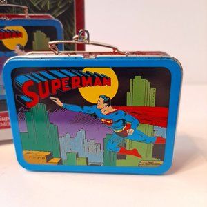 Hallmark Keepsake Ornament Superman Lunch Box DC Comics Man of Steel Christmas